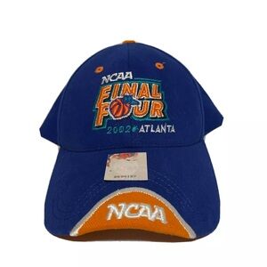 NEW Vintage 2002 NCAA FINAL FOUR Atlanta Basketball Adjustable Hat